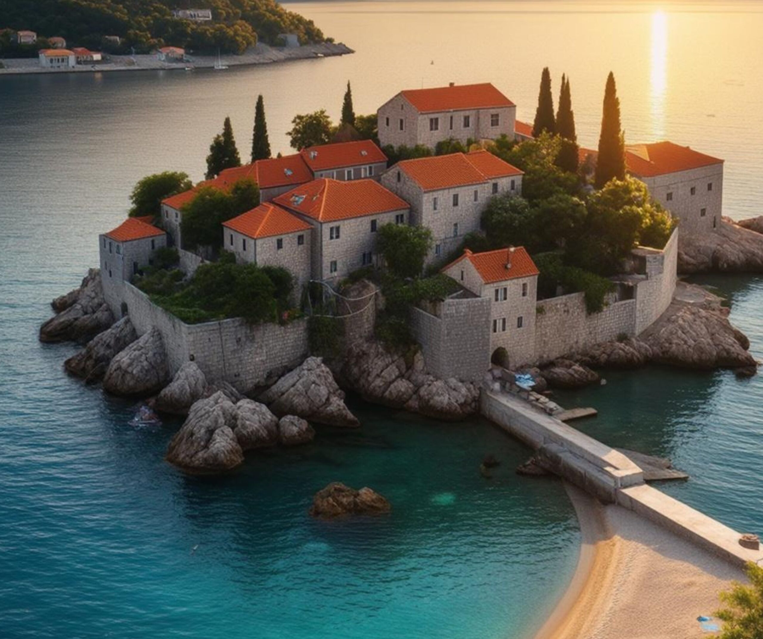 Sveti Stefan: l'isola-hotel più iconica del Montenegro